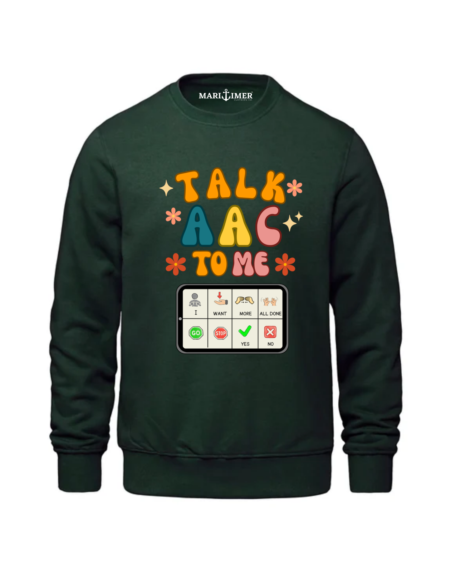 HUNTERS VOICE | TALK AAC TO ME | YOUTH SWEATER