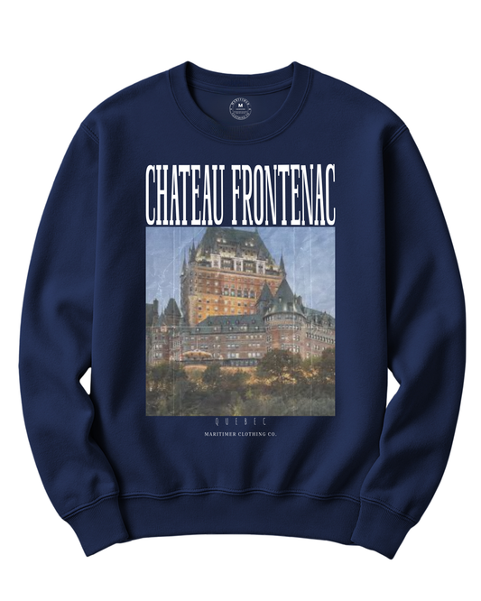 CHATEAU FRONTENAC QUEBEC CREWNECK SWEATSHIRT