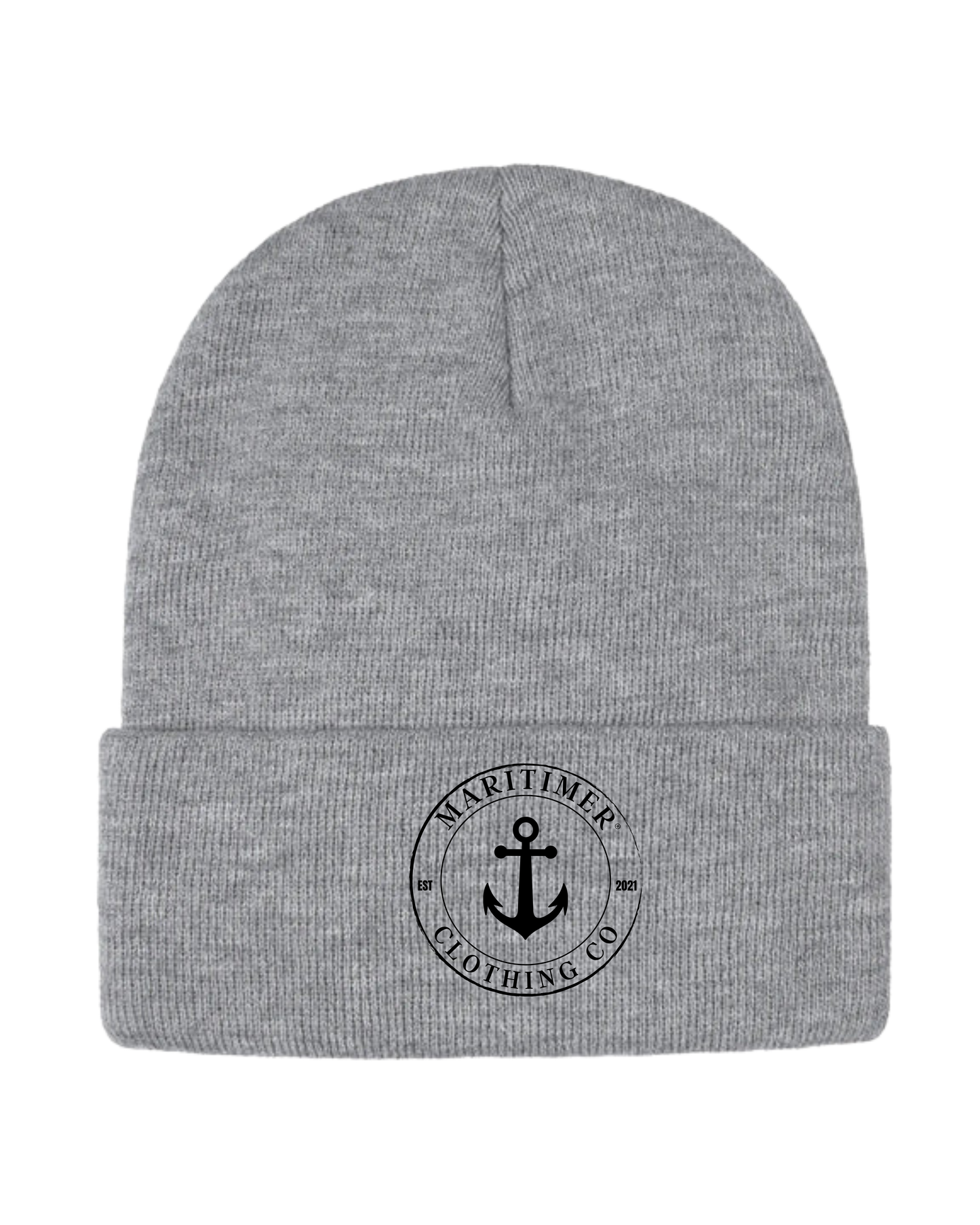 CLASSIC ANCHOR | EMBROIDERED KNIT CUFF TOQUE