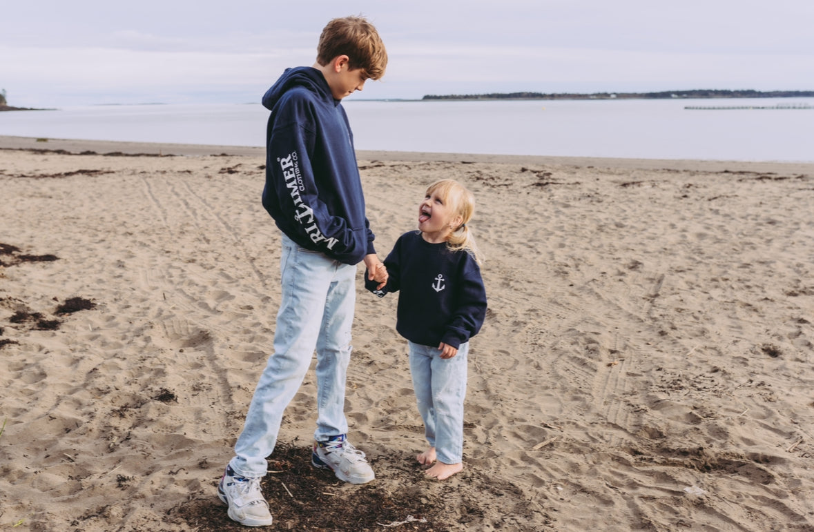 CLASSIC ANCHOR SLEEVE YOUTH HOODIE