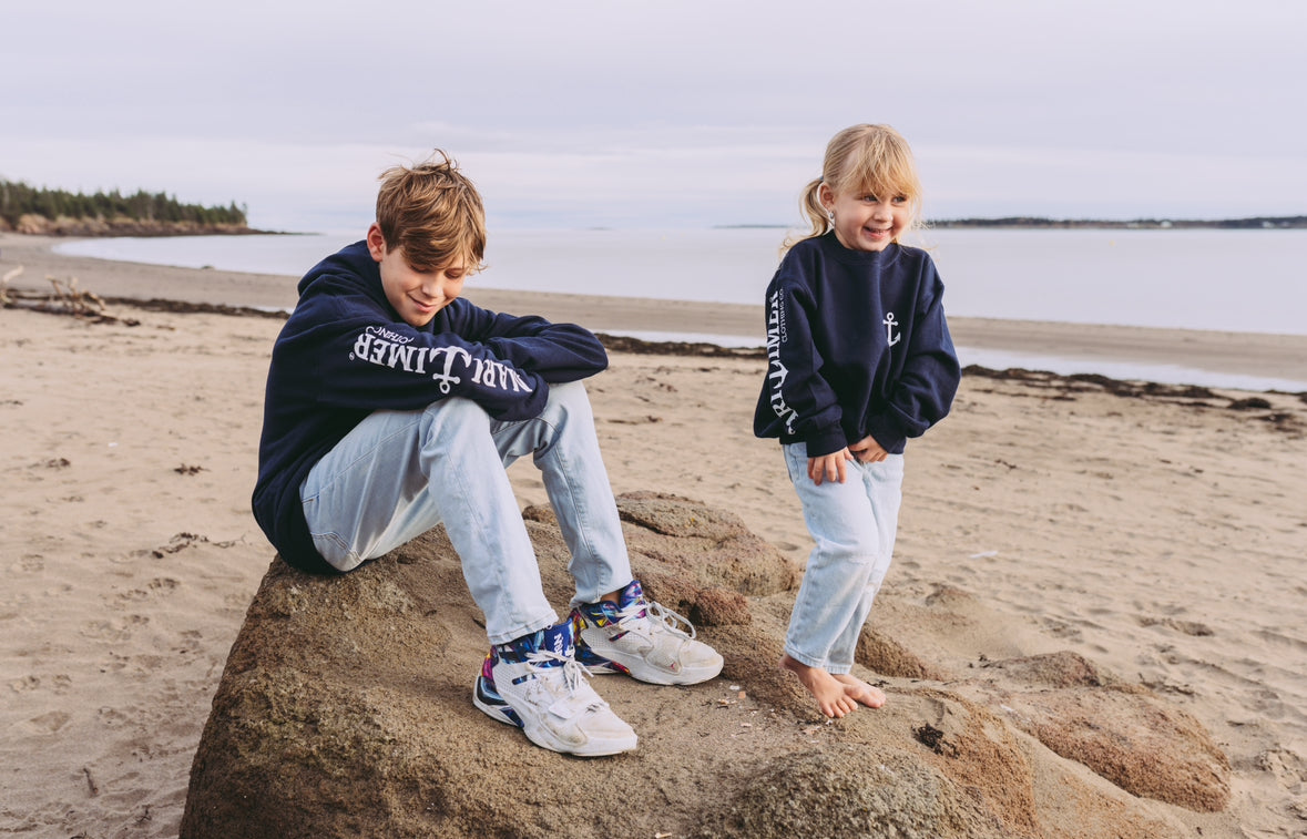 CLASSIC ANCHOR SLEEVE YOUTH HOODIE