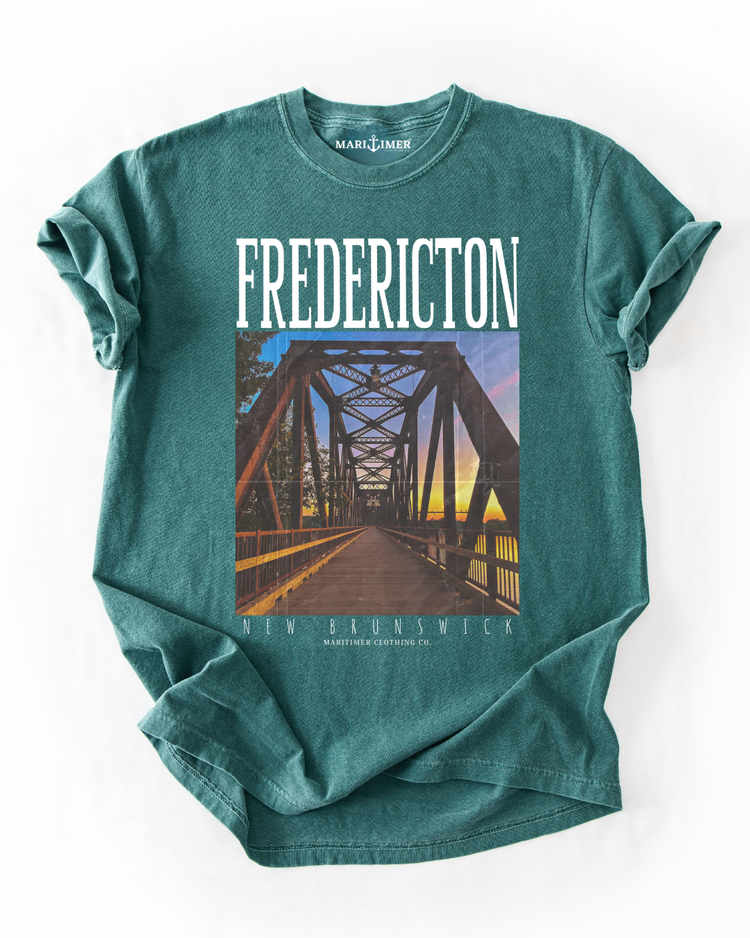 FREDERICTON WALKING BRIDGE PREMIUM TSHIRT