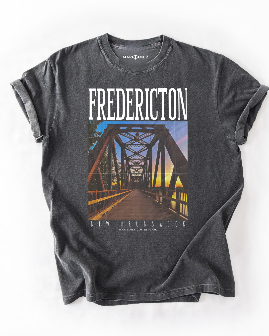 FREDERICTON WALKING BRIDGE PREMIUM TSHIRT