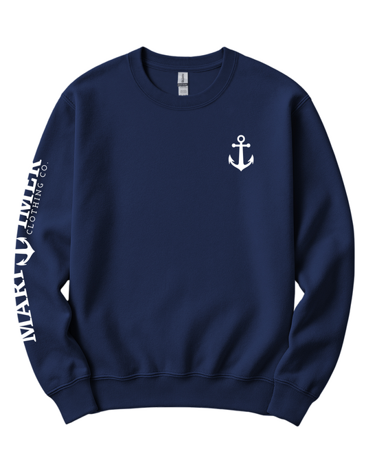 CLASSIC ANCHOR SLEEVE YOUTH CREWNECK