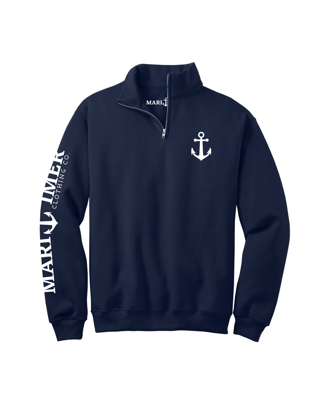 CLASSIC ANCHOR SLEEVE QUARTER ZIP
