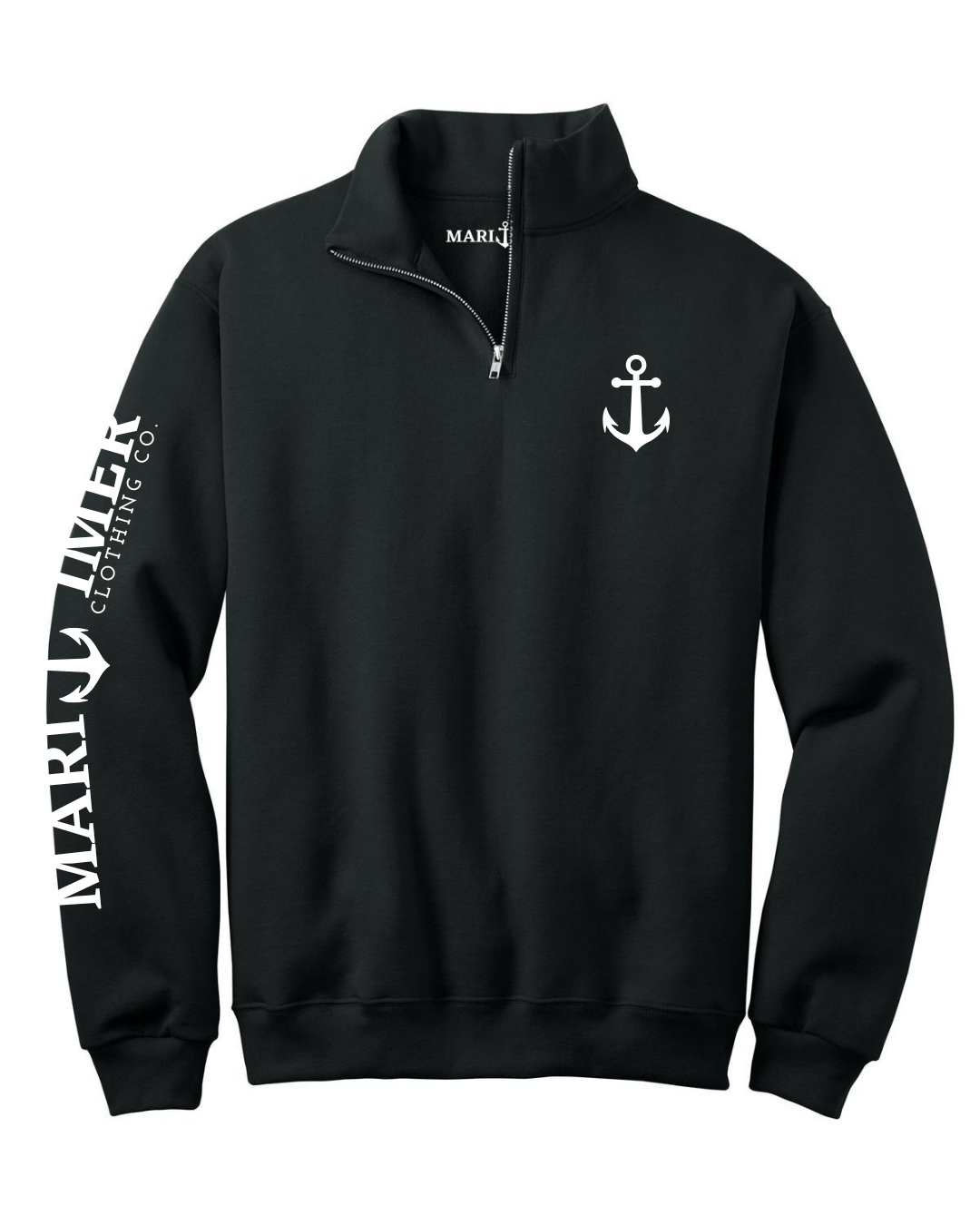 CLASSIC ANCHOR SLEEVE QUARTER ZIP