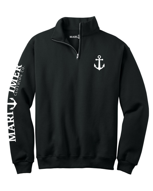 CLASSIC ANCHOR SLEEVE QUARTER ZIP