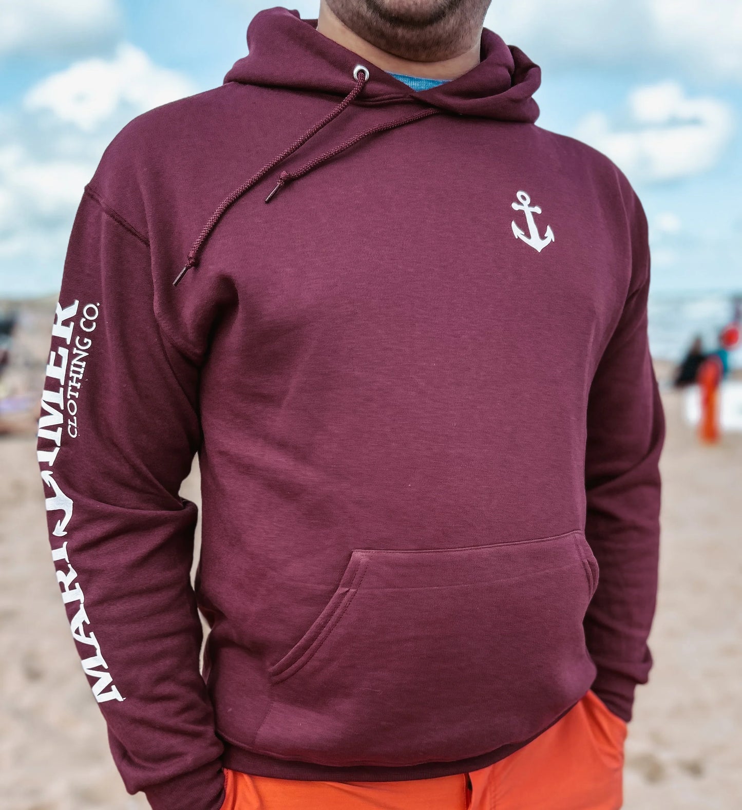 CLASSIC ANCHOR SLEEVE HOODIE