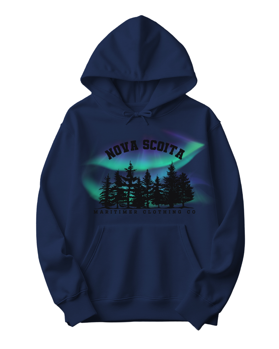 PROVINCIAL MARITIME AURORES BORÉALES | SWEAT À CAPUCHE