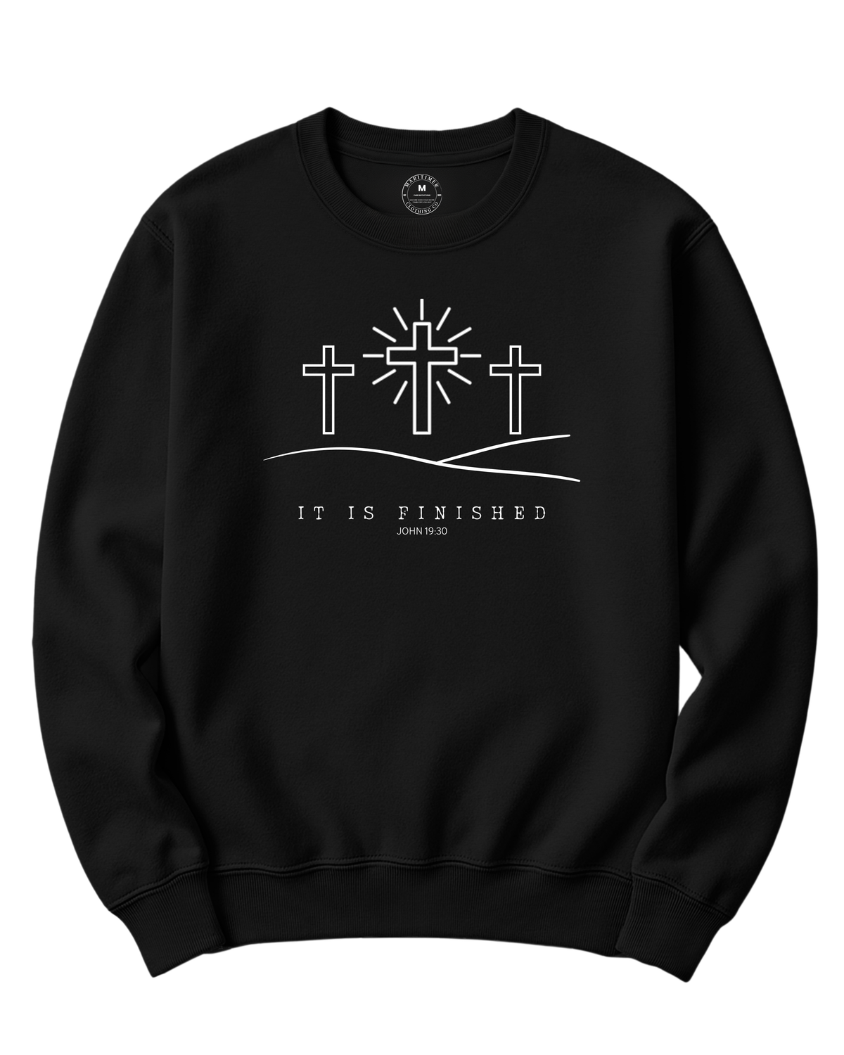 C'EST ACCOMPLI | SWEATSHIRT RAS-DU-COU FAITH