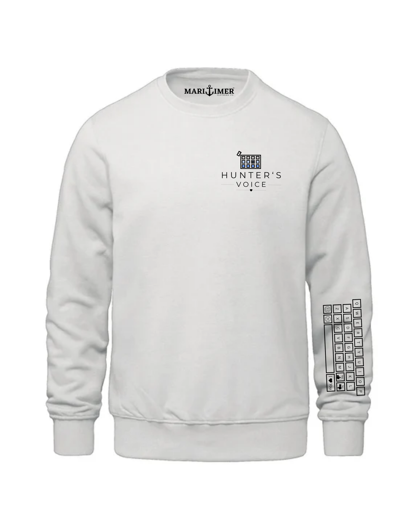 HUNTERS VOICE | COLOURED KEYBOARD | YOUTH LONG SLEEVE TEE