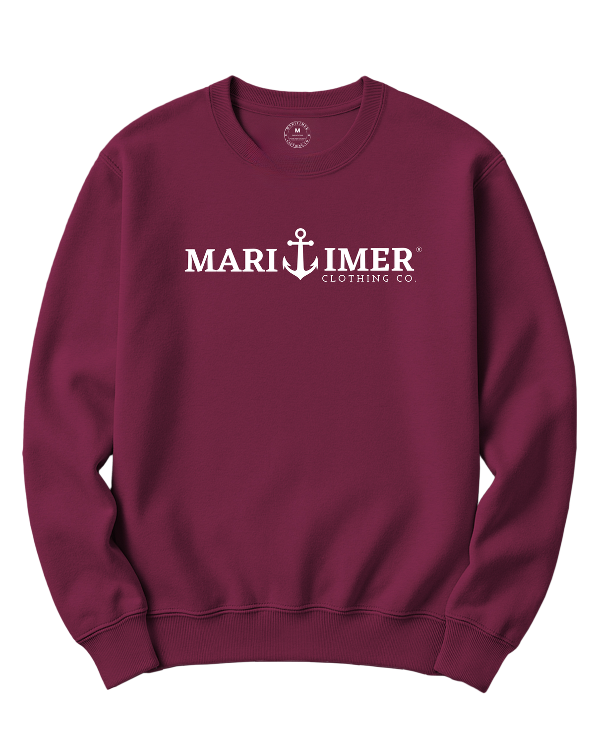 SWEAT-SHIRT RAS DU COU ANCRE CLASSIQUE
