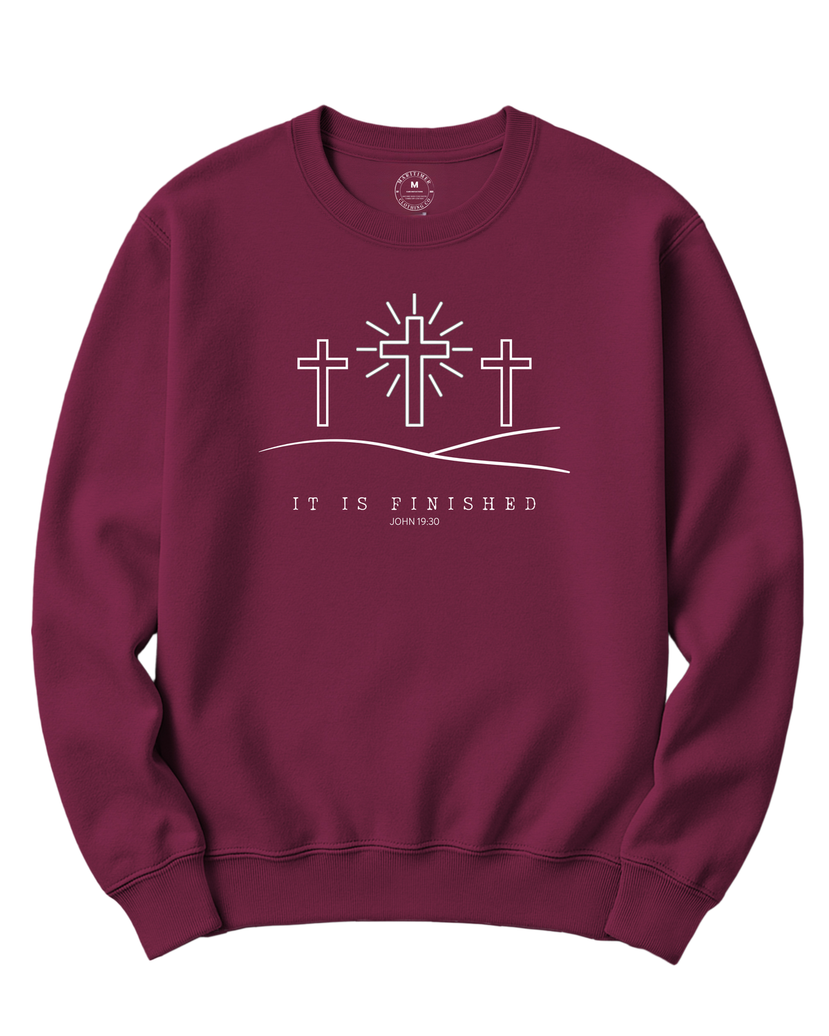 C'EST ACCOMPLI | SWEATSHIRT RAS-DU-COU FAITH