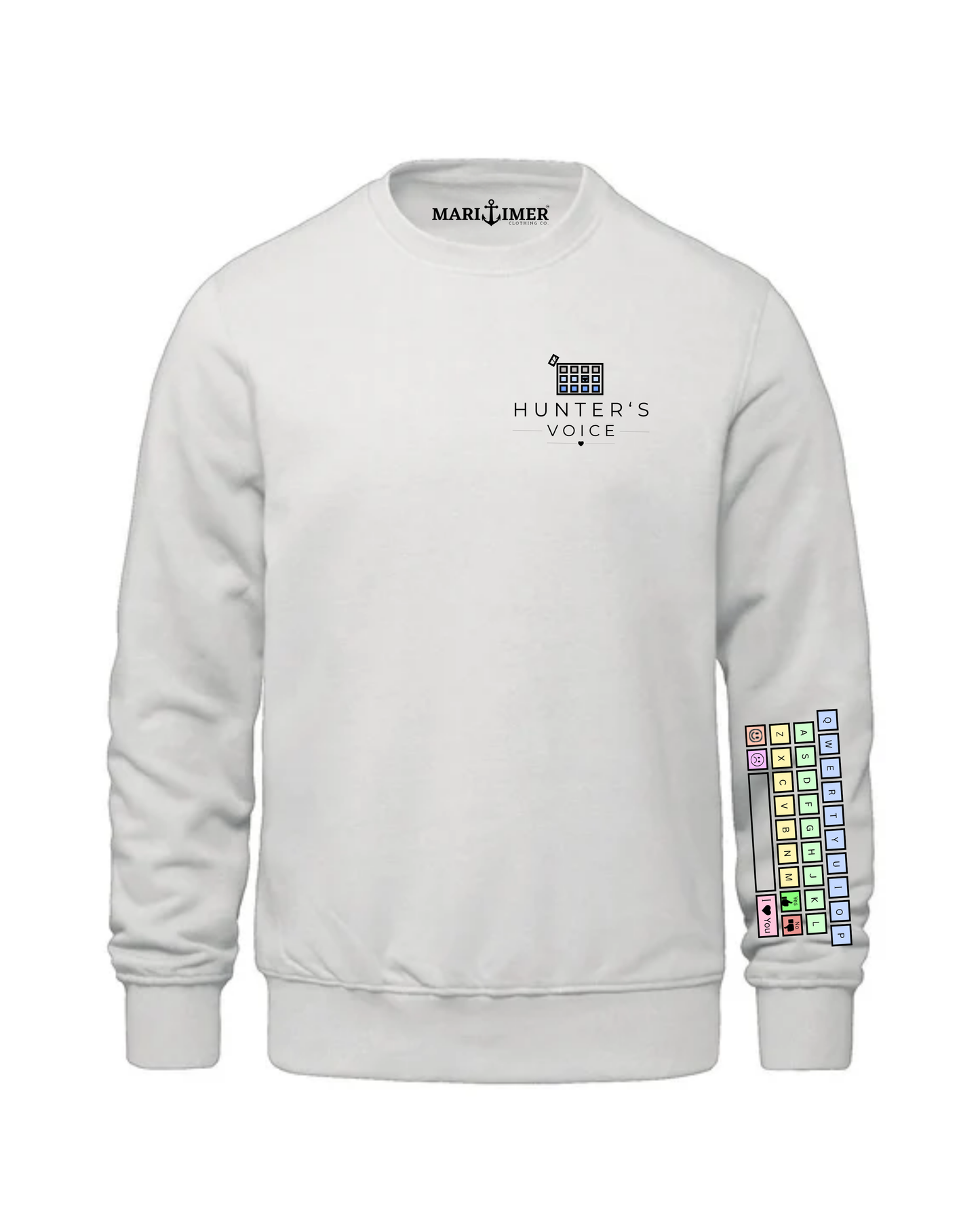 HUNTERS VOICE | COLOURED KEYBOARD | SWEATER