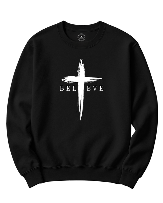 BELIEVE CREWNECK SWEATSHIRT