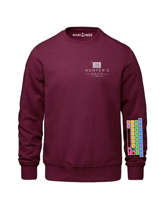 HUNTERS VOICE | COLOURED KEYBOARD | CREWNECK SWEATER