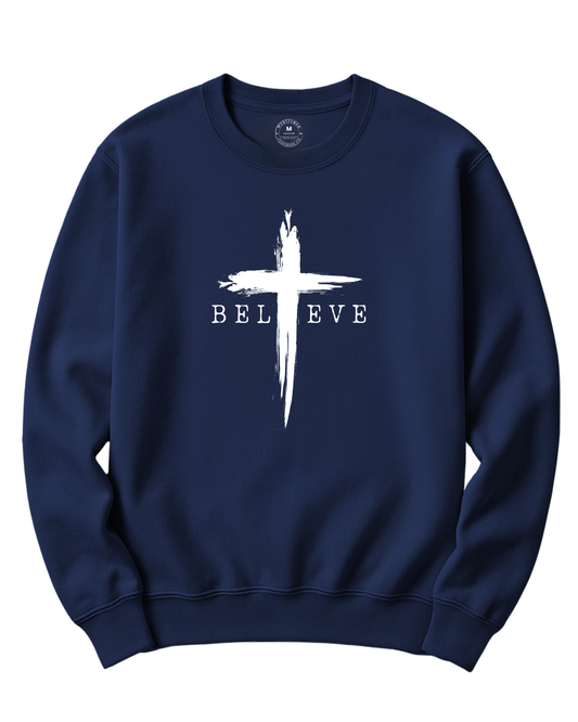 BELIEVE CREWNECK SWEATSHIRT