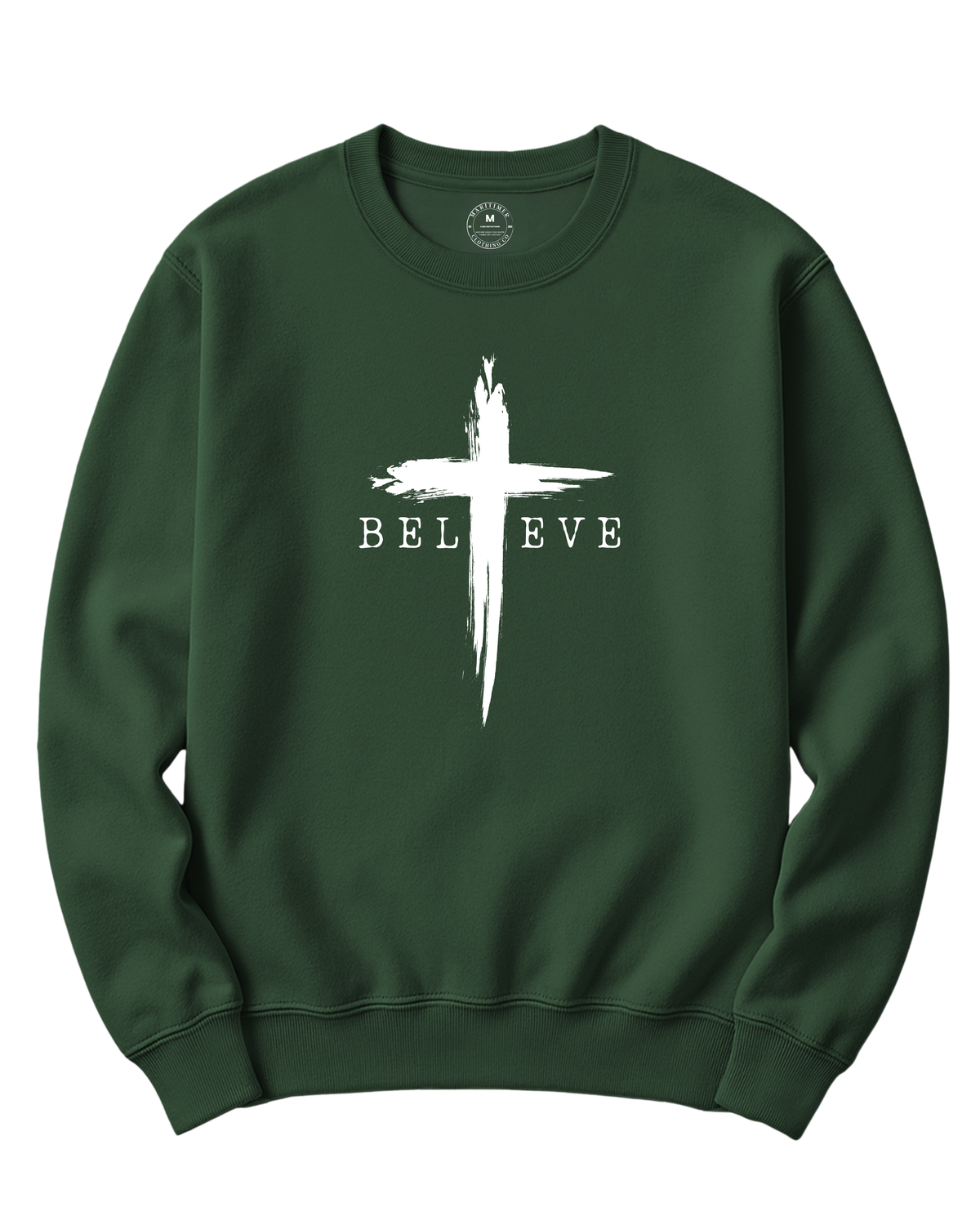 BELIEVE CREWNECK SWEATSHIRT