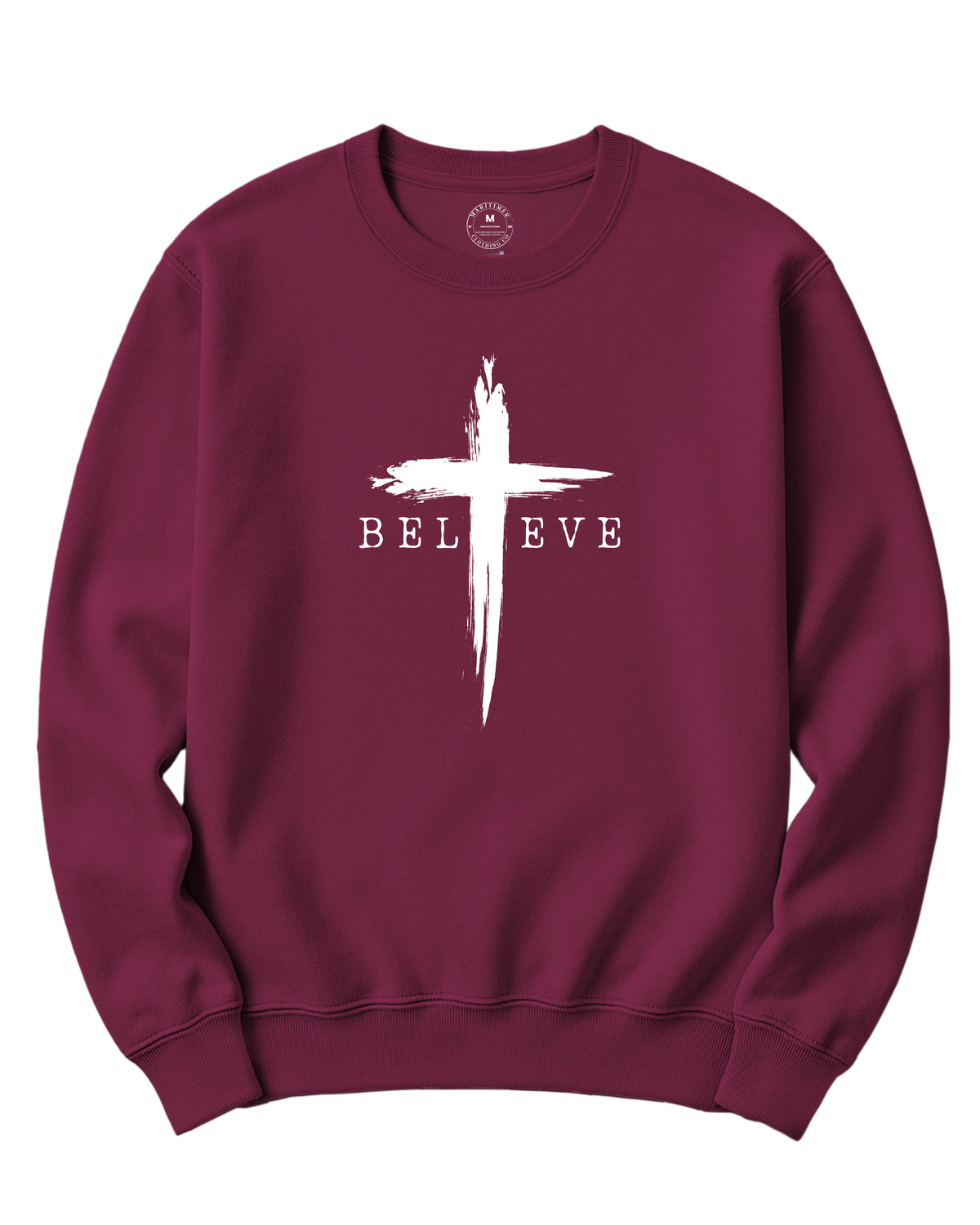 BELIEVE CREWNECK SWEATSHIRT