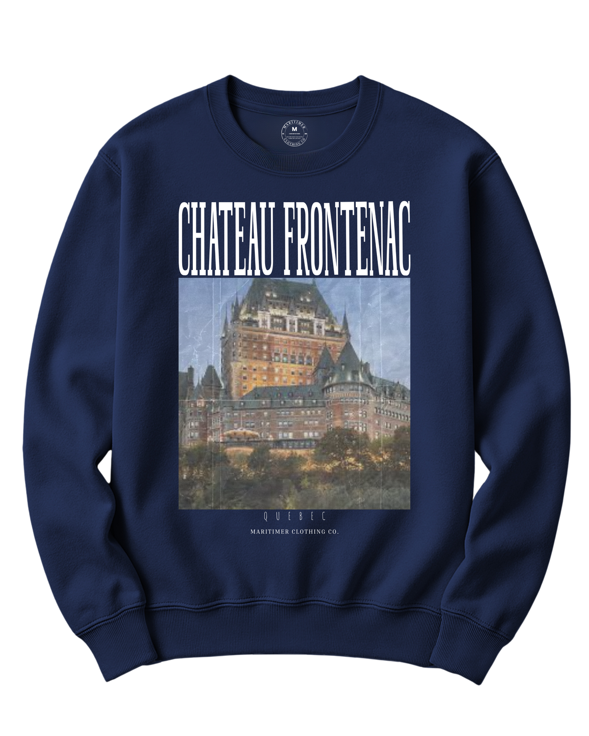 CHATEAU FRONTENAC QUEBEC CREWNECK SWEATSHIRT