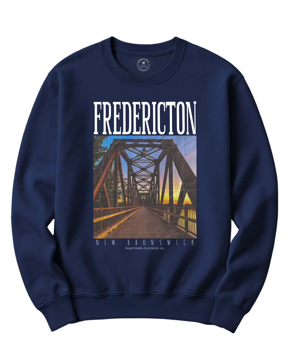PONTS PIÉTONS DE FREDERICTON | SWEAT COL ROND