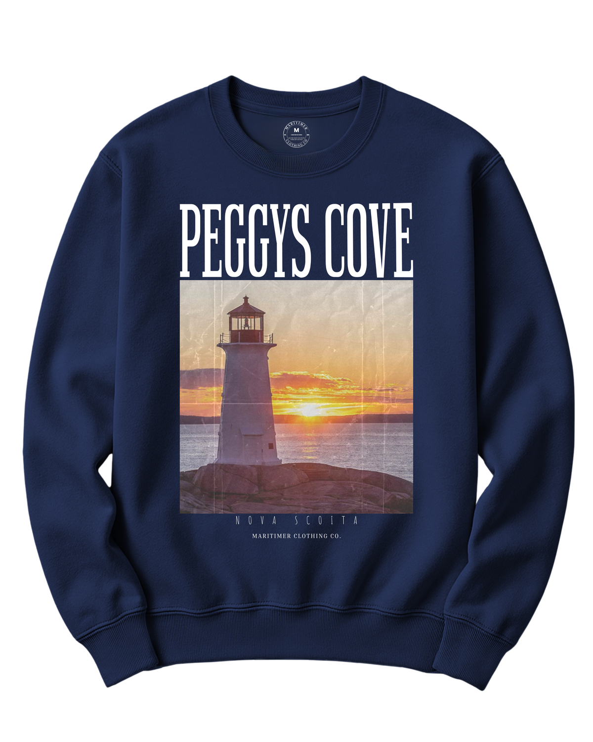 PEGGYS COVE N.S CREWNECK SWEATSHIRT