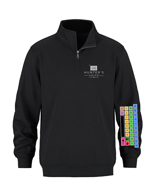HUNTERS VOICE | COLOURED KEYBOARD | 1/4 ZIP