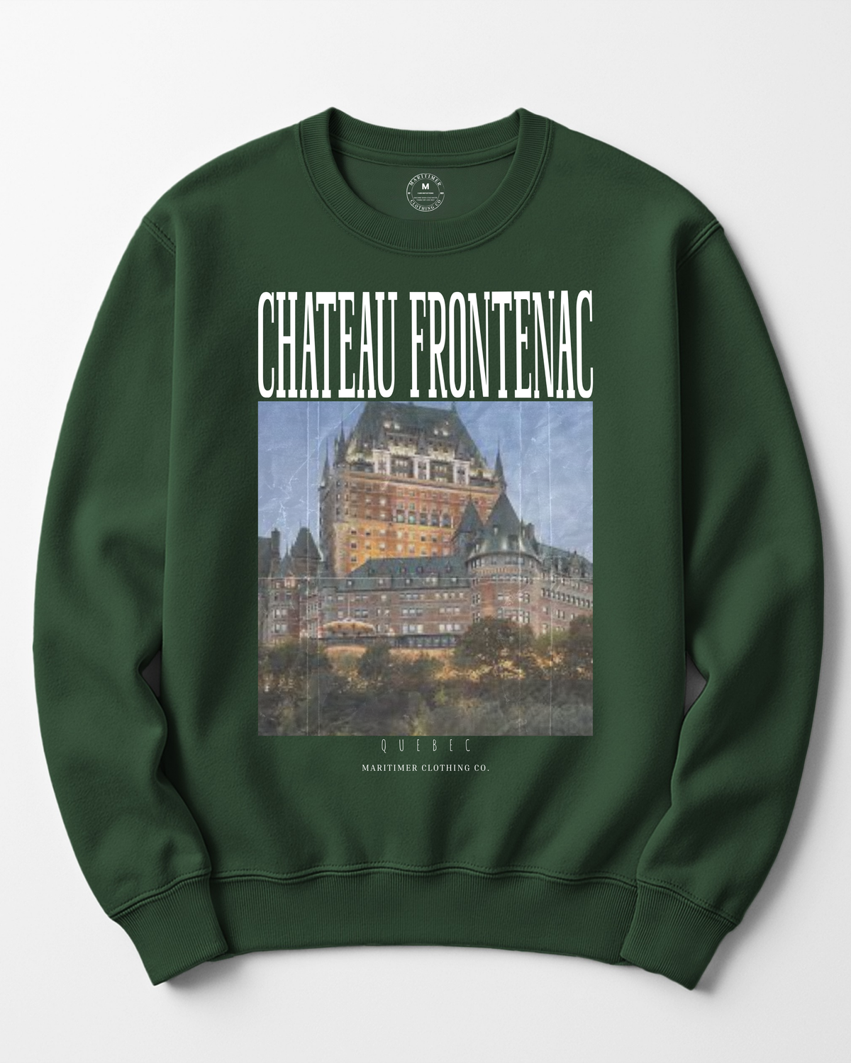 CHATEAU FRONTENAC QUEBEC CREWNECK SWEATSHIRT