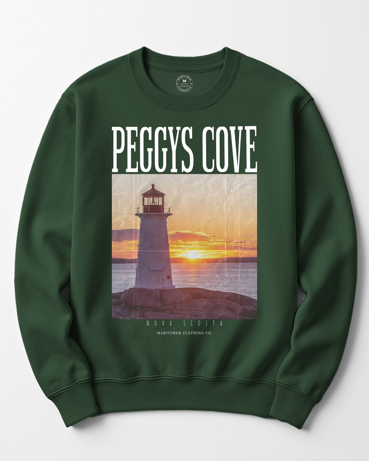 PEGGYS COVE N.S CREWNECK SWEATSHIRT