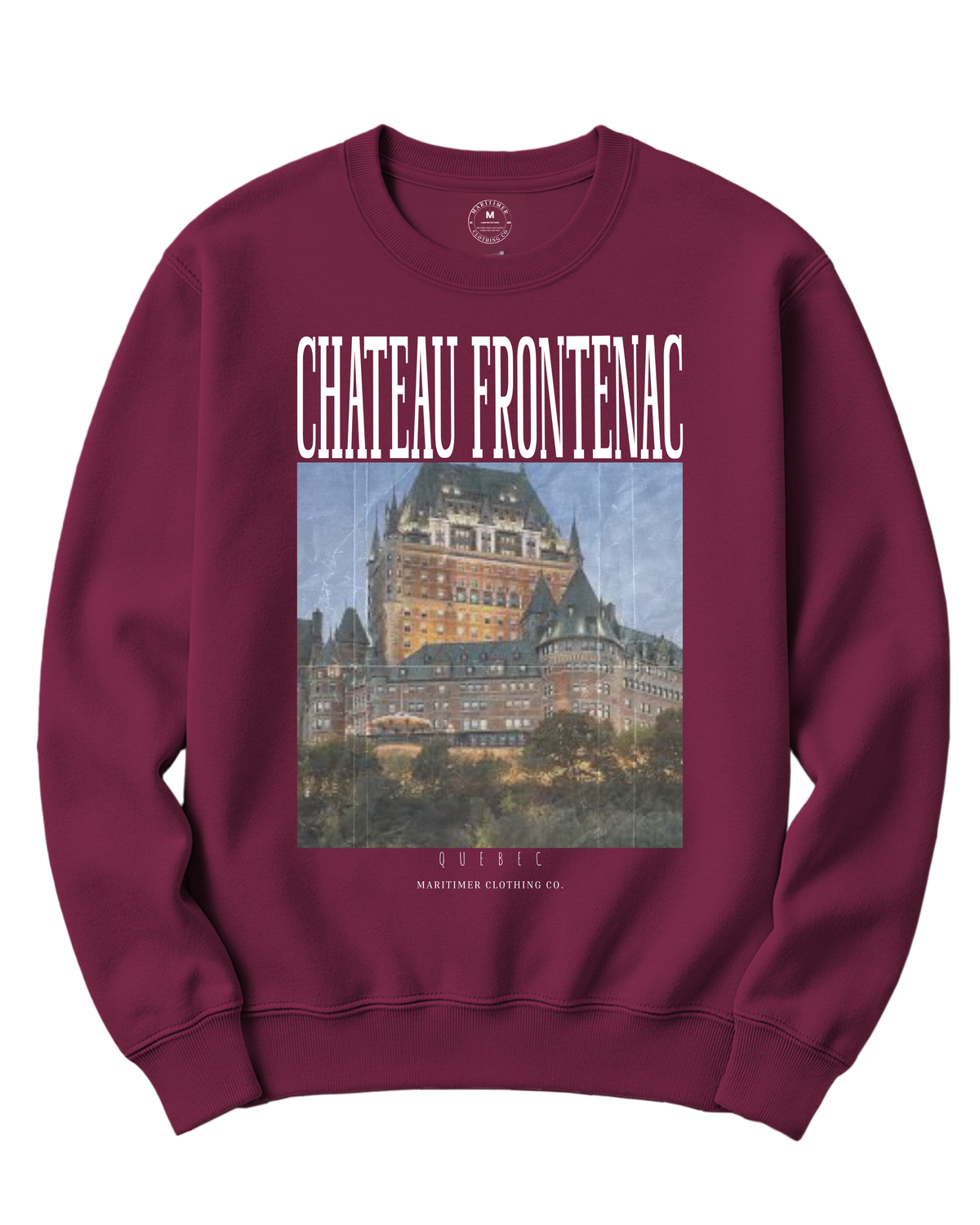 CHATEAU FRONTENAC QUEBEC CREWNECK SWEATSHIRT