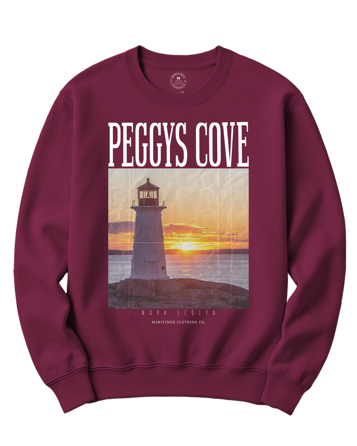PEGGYS COVE N.S CREWNECK SWEATSHIRT