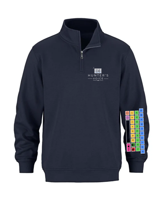 HUNTERS VOICE | COLOURED KEYBOARD | 1/4 ZIP
