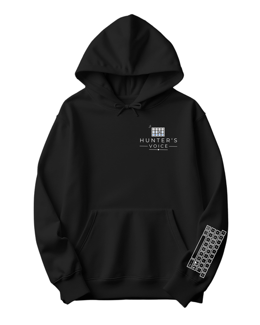 HUNTERS VOICE | BLACK & WHITE KEYBOARD | YOUTH HOODIE