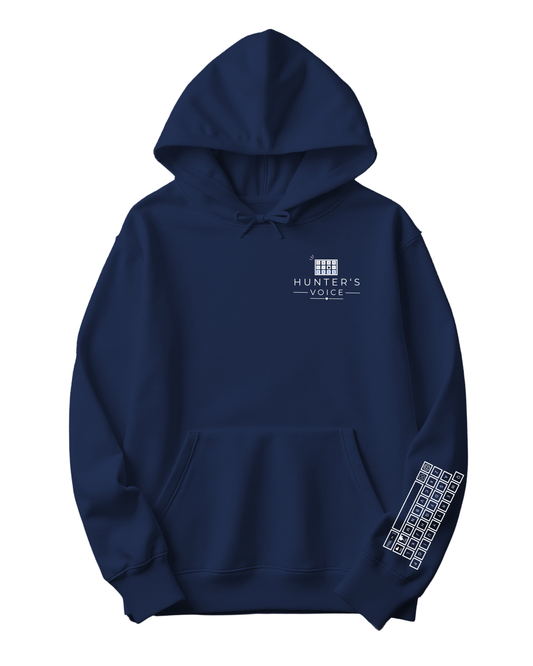 HUNTERS VOICE | BLACK & WHITE KEYBOARD | HOODIE