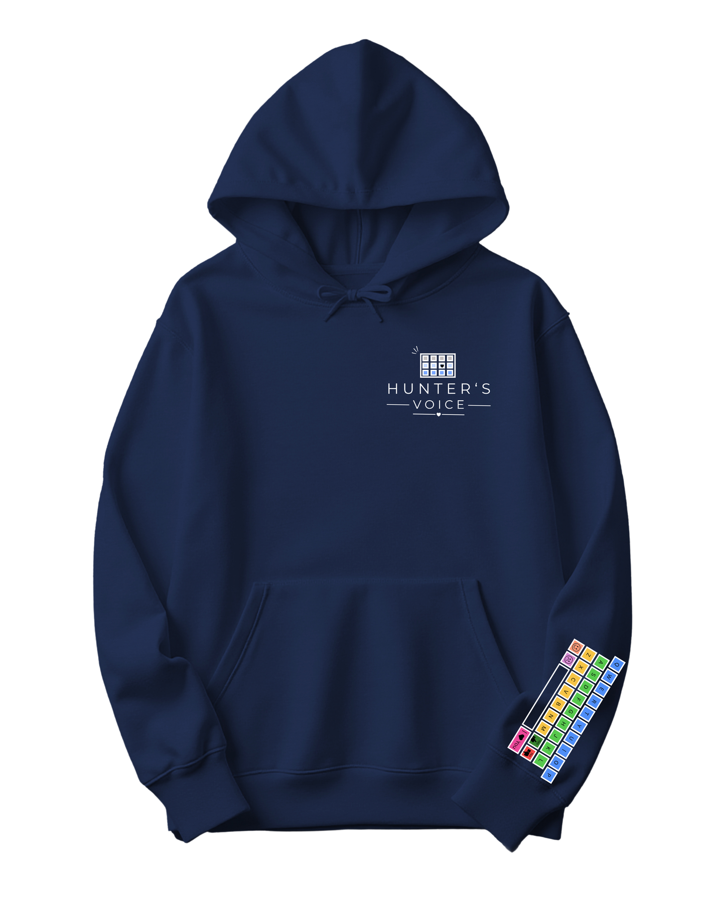 HUNTERS VOICE | COLOURED KEYBOARD | HOODIE