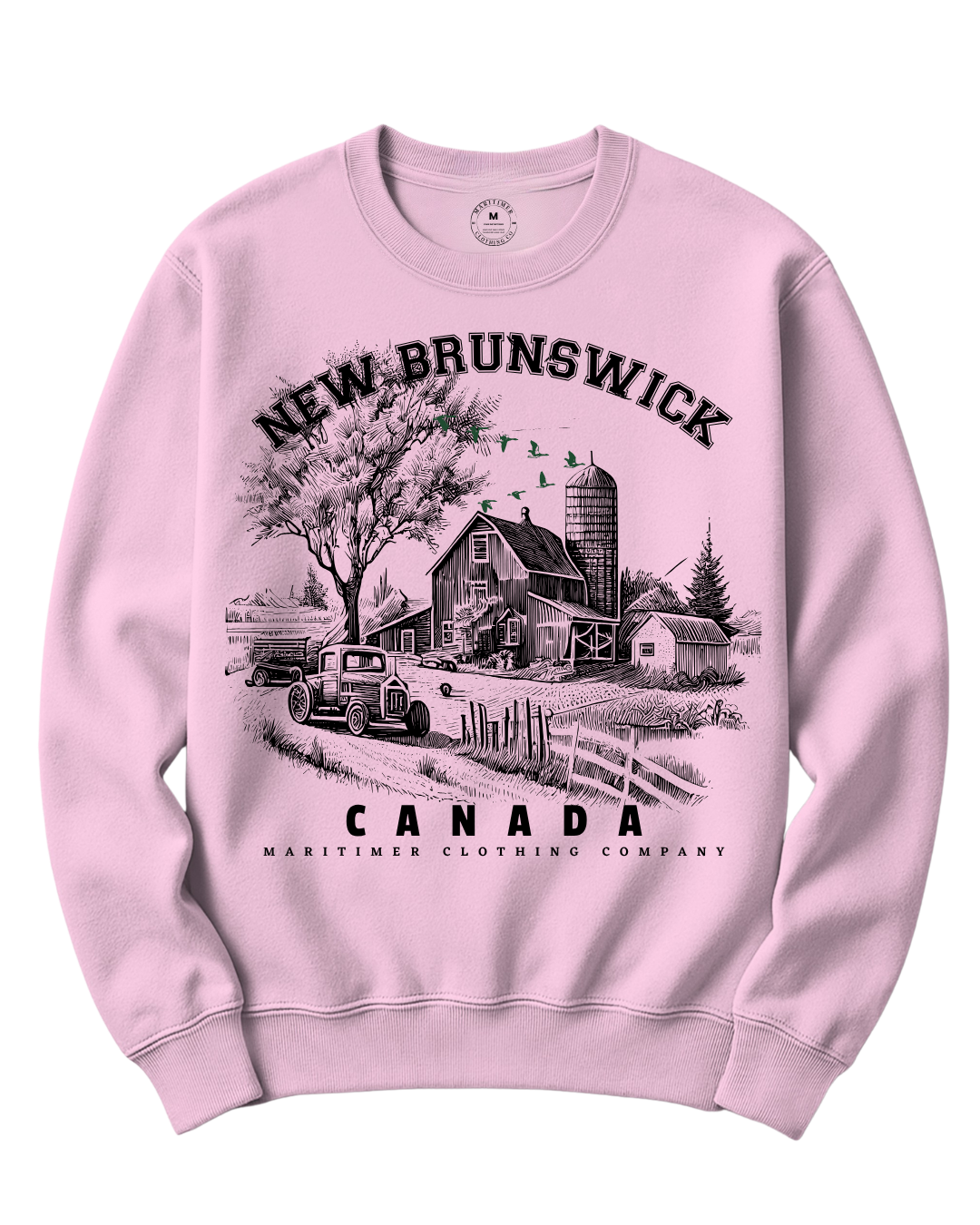 COL VINTAGE NOUVEAU-BRUNSWICK | PULL RAS-DU-COU