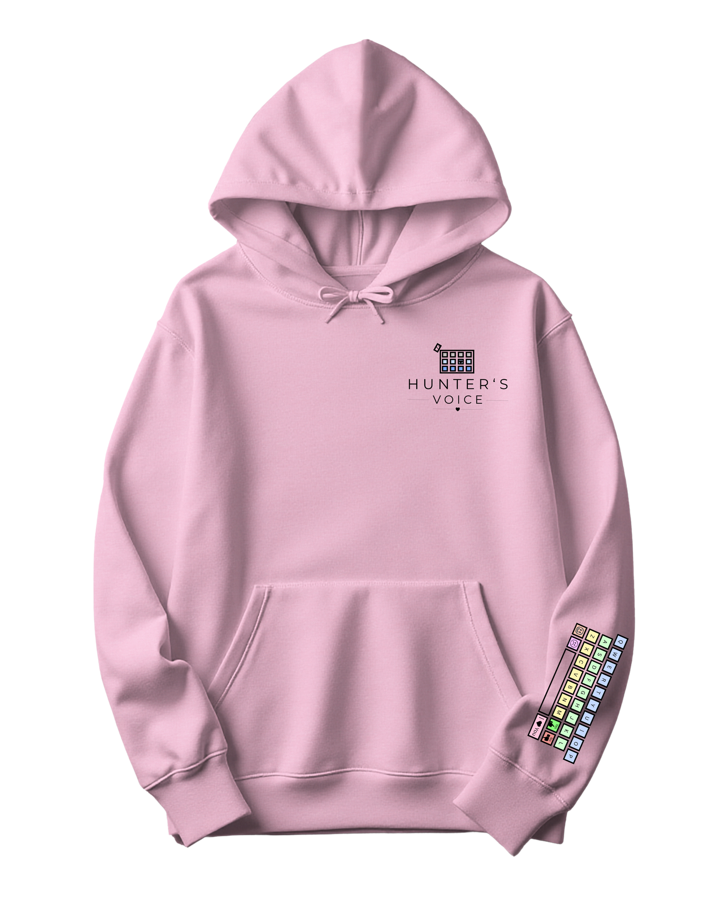 HUNTERS VOICE | COLOURED KEYBOARD | YOUTH HOODIE