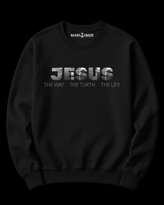 JESUS THE WAY THE TRUTH THE LIFE | CREWNECK SWEATSHIRT