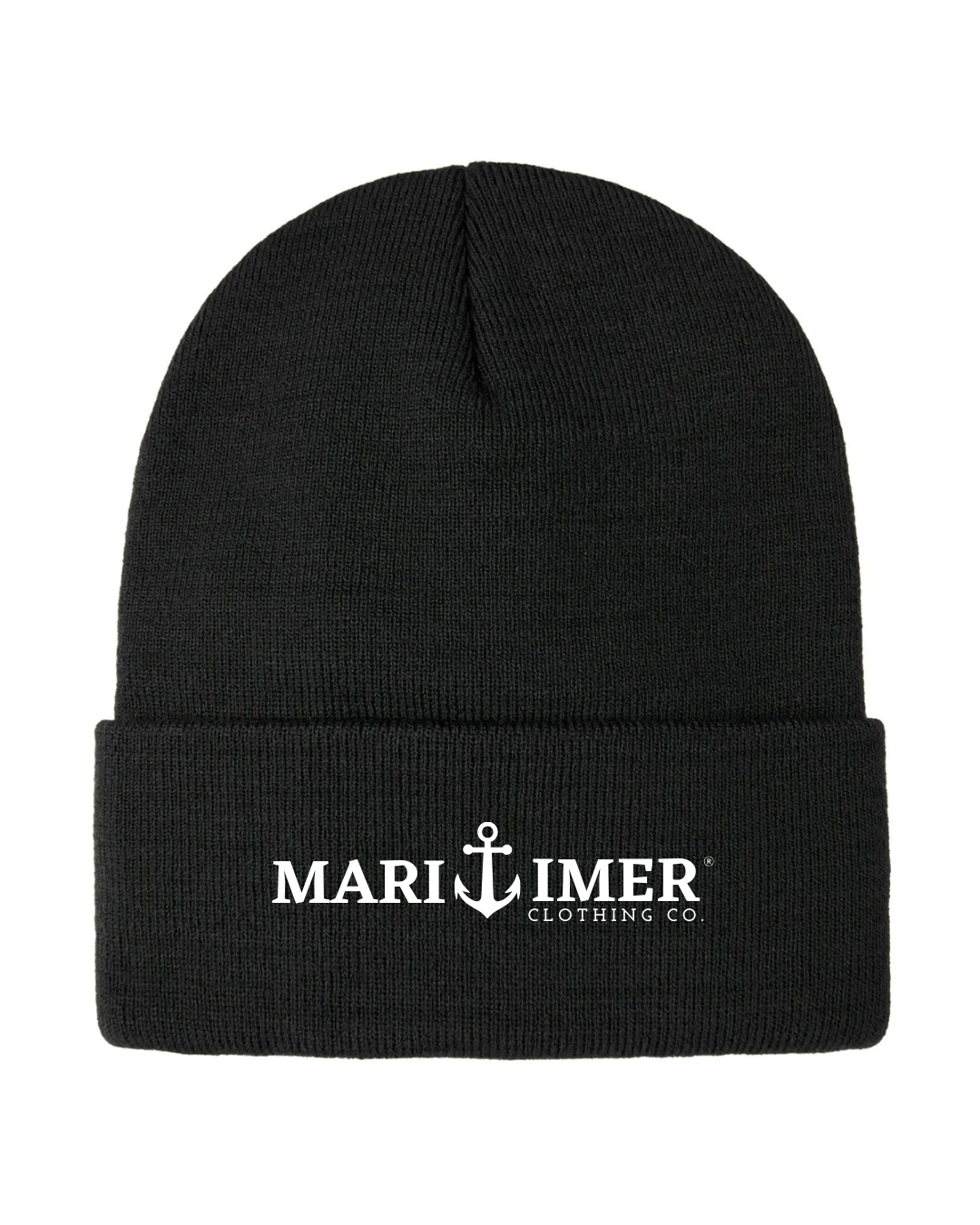 CLASSIC MARITIMER EMBROIDERED KNIT CUFF TOQUE