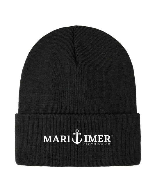 CLASSIC MARITIMER EMBROIDERED KNIT CUFF TOQUE