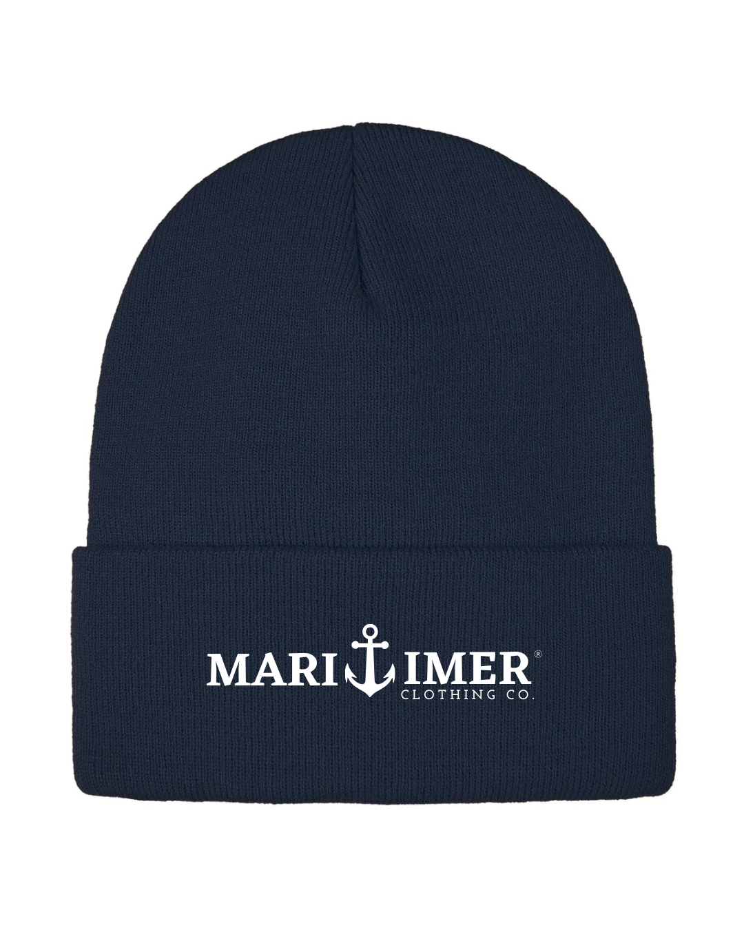 CLASSIC MARITIMER EMBROIDERED KNIT CUFF TOQUE