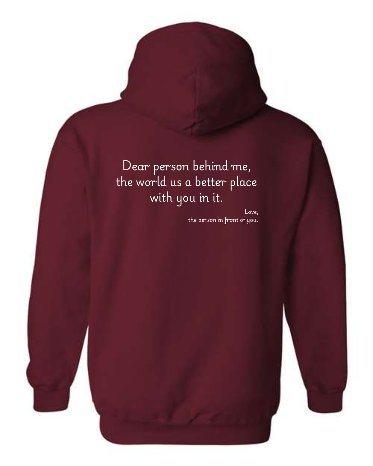 YOU MATTER HOODED SWEATSHIRT