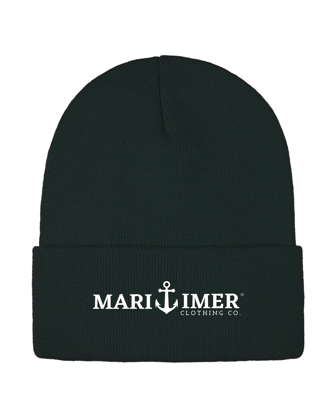 CLASSIC MARITIMER EMBROIDERED KNIT CUFF TOQUE
