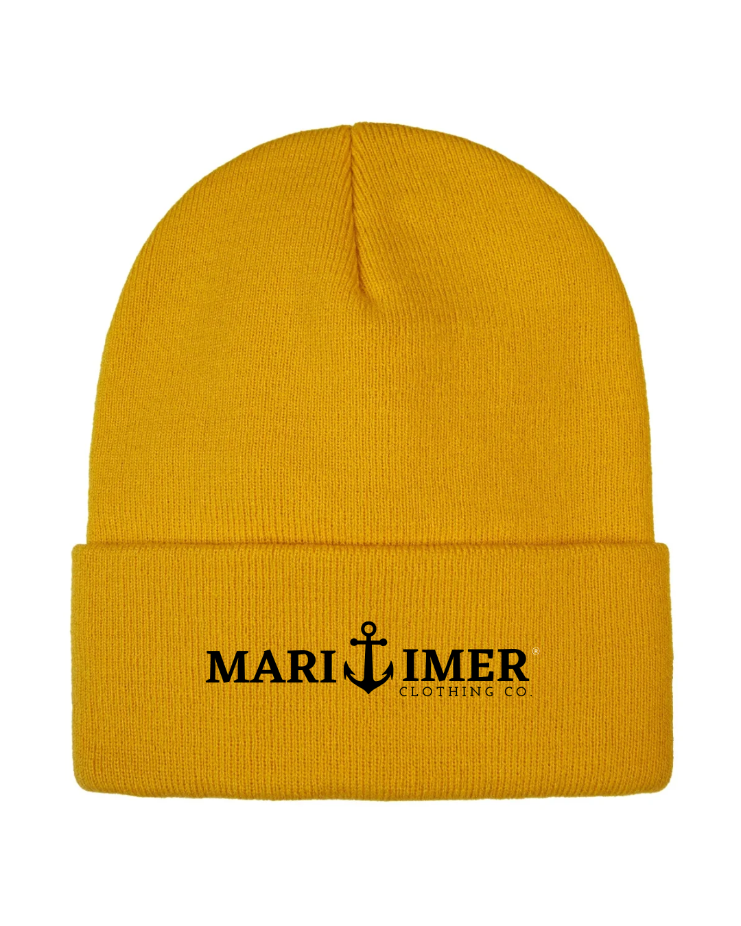 CLASSIC MARITIMER EMBROIDERED KNIT CUFF TOQUE