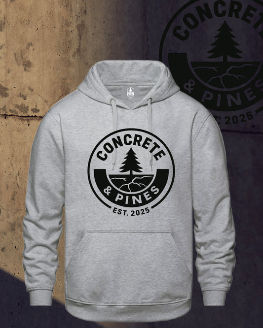 CONCRETE & PINES | REGULAR FULL CIRCLE HOODIE