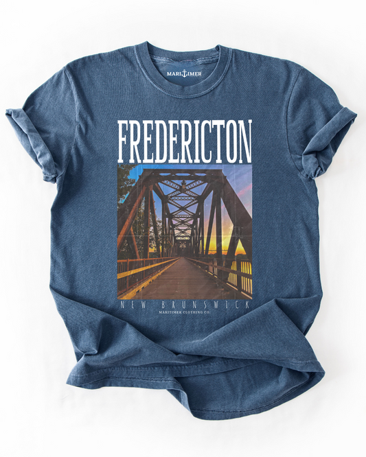 FREDERICTON WALKING BRIDGE PREMIUM TSHIRT