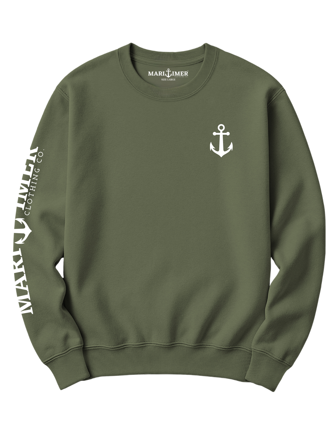 CLASSIC ANCHOR SLEEVE CREWNECK
