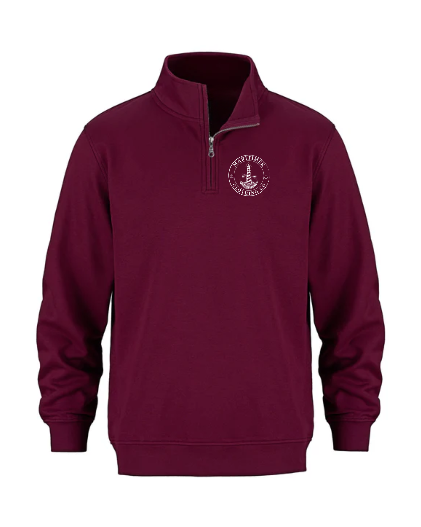 COASTAL LIGHTHOUSE MARITIMER 1/4 ZIP SWEATSHIRT