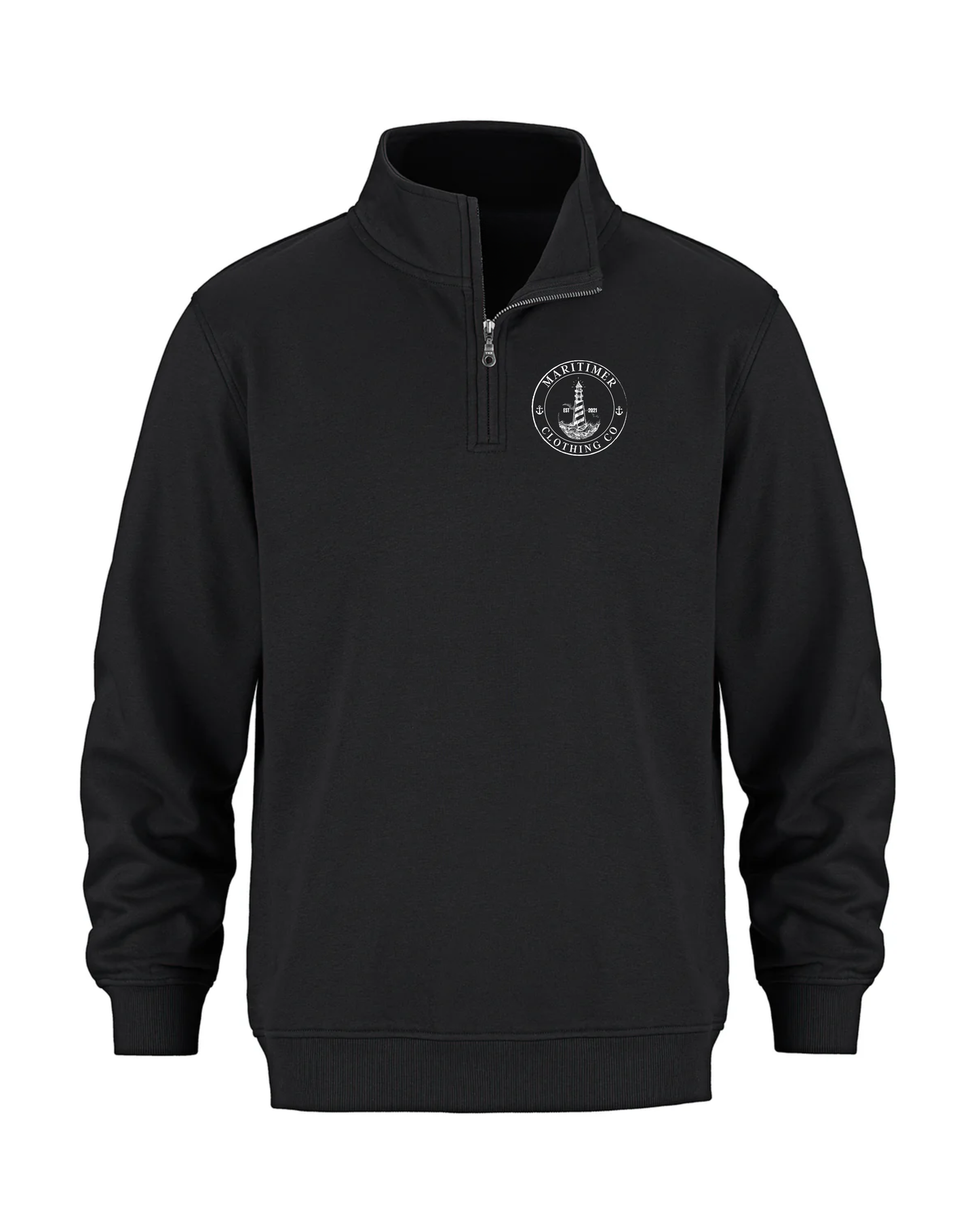 COASTAL LIGHTHOUSE MARITIMER 1/4 ZIP SWEATSHIRT