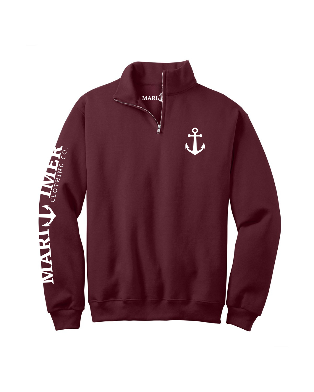 CLASSIC ANCHOR SLEEVE QUARTER ZIP